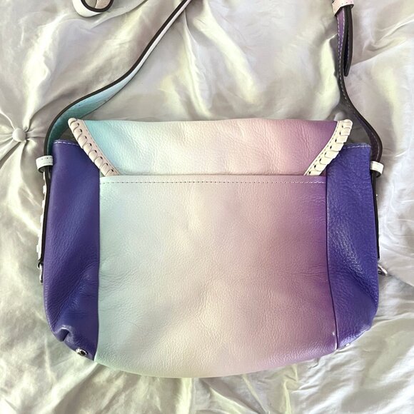 Aimee Kestenberg Pebble Leather Ombre Crossbody Bag - Picture 7 of 9